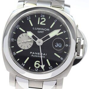 PANERAI Luminor GMT PAM00161 Date black Dial Automatic Men's Watch_860391